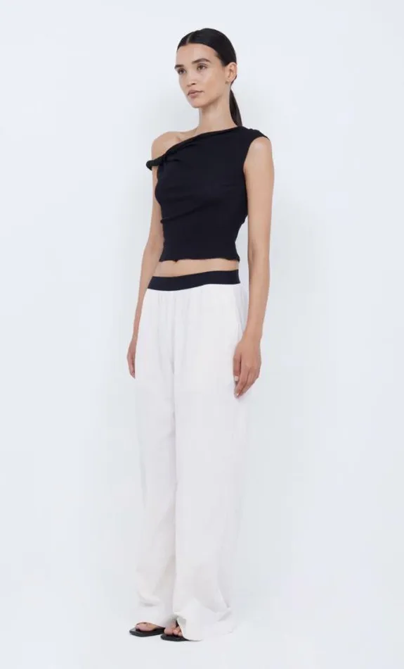 Sleeveless Shop Bec Bridge Akacia Twist Top Black