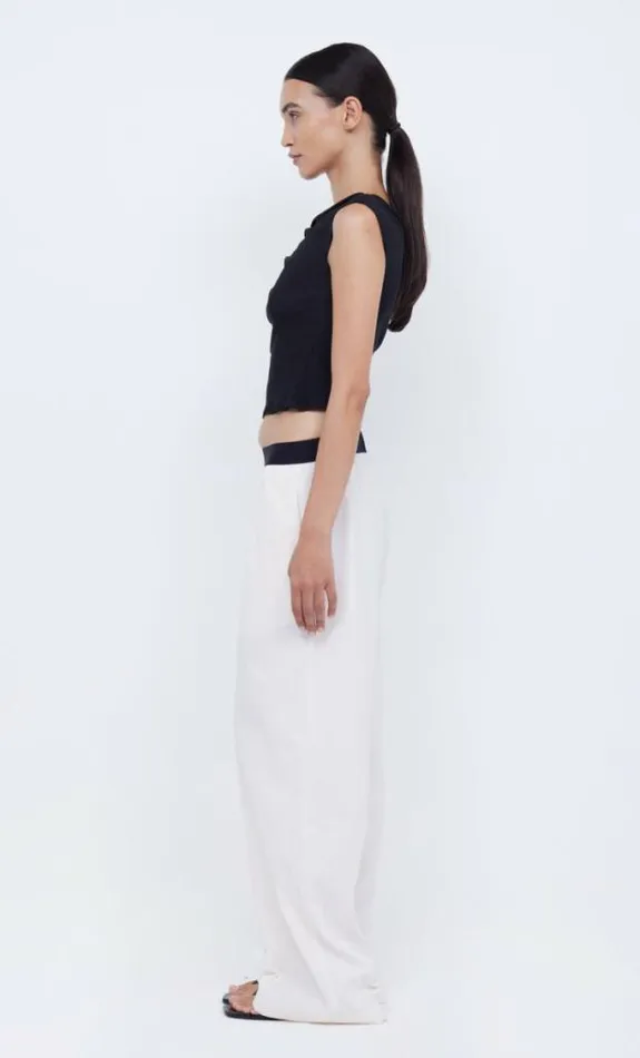 Sleeveless Shop Bec Bridge Akacia Twist Top Black