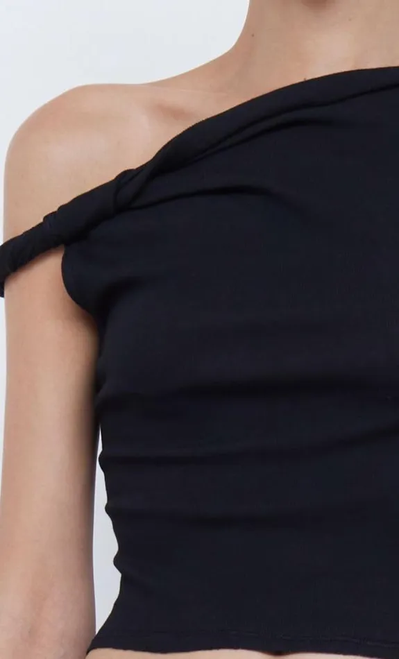 Sleeveless Shop Bec Bridge Akacia Twist Top Black