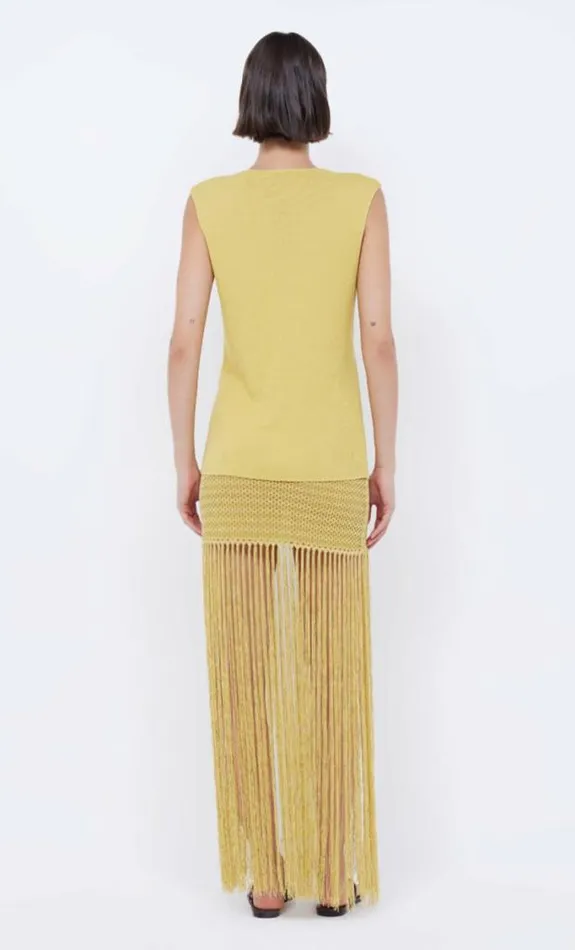 Sleeveless Shop Bec Bridge Sorrento Knit Vest Citrus