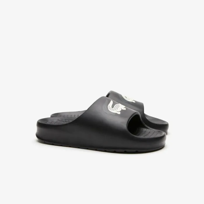 Slides Men Lacoste Men039s Serve Slide 20 Evo Slides Blackoffwhite 454
