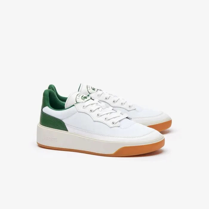 Sneakers Men Lacoste Men039s G80 Club Popped Heel Sneakers Whitegreen 082