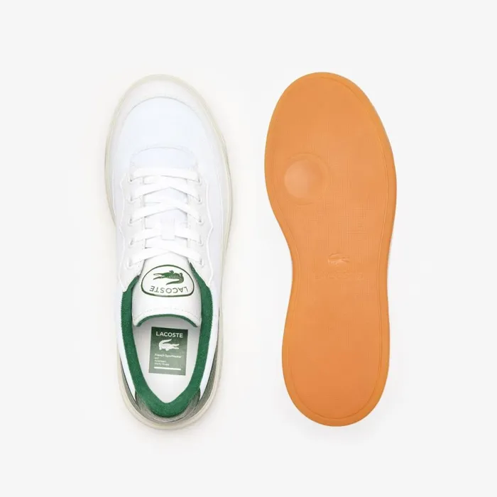Sneakers Men Lacoste Men039s G80 Club Popped Heel Sneakers Whitegreen 082