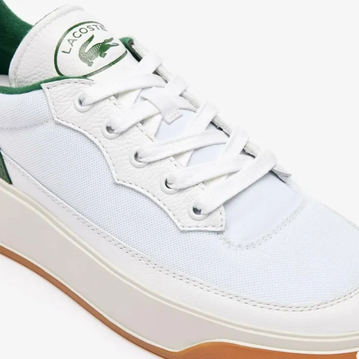 Sneakers Men Lacoste Men039s G80 Club Popped Heel Sneakers Whitegreen 082