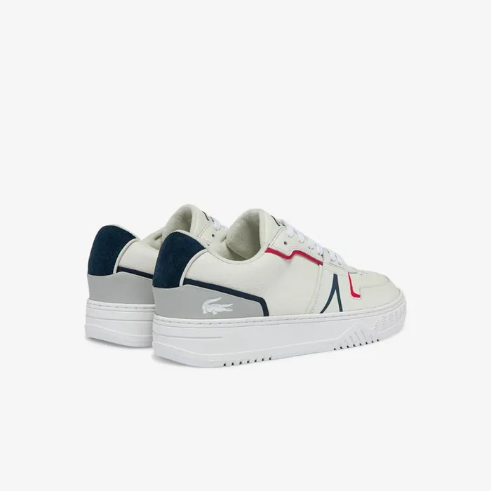 Sneakers Men Lacoste Men039s L001 Leather Sneakers Whtnvyred 407