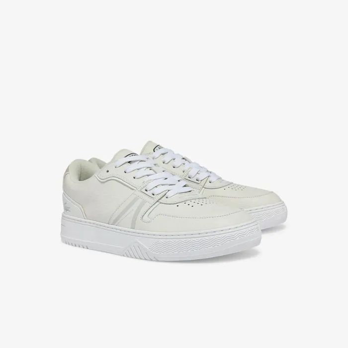 Sneakers Men Lacoste Men039s L001 Leather Sneakers Whtoff Wht 65t