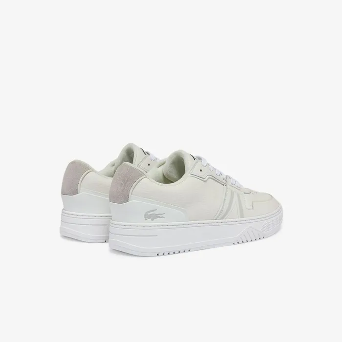 Sneakers Men Lacoste Men039s L001 Leather Sneakers Whtoff Wht 65t