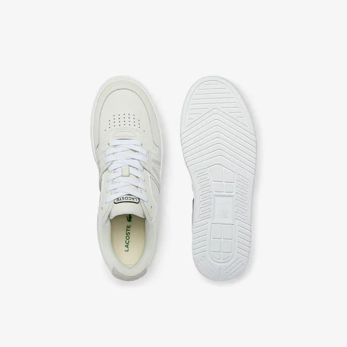 Sneakers Men Lacoste Men039s L001 Leather Sneakers Whtoff Wht 65t