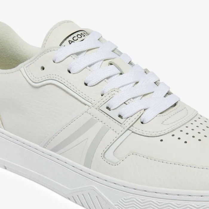 Sneakers Men Lacoste Men039s L001 Leather Sneakers Whtoff Wht 65t