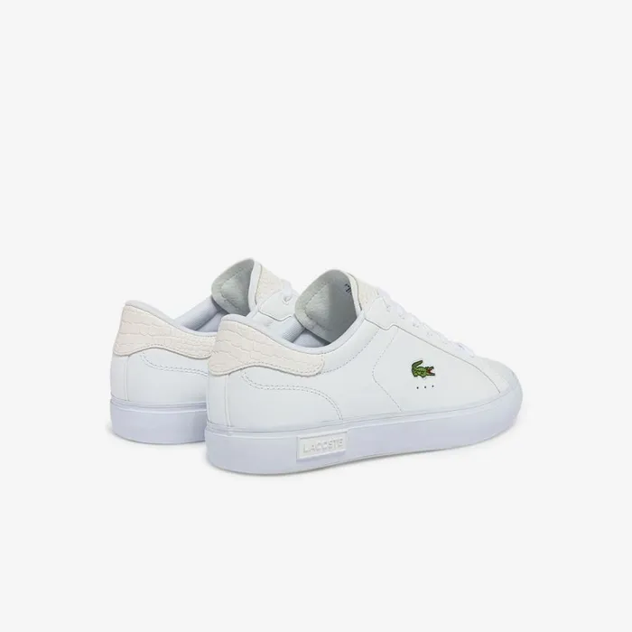 Sneakers Men Lacoste Men039s Powercourt Burnished Leather Sneakers Whitewhite 21g