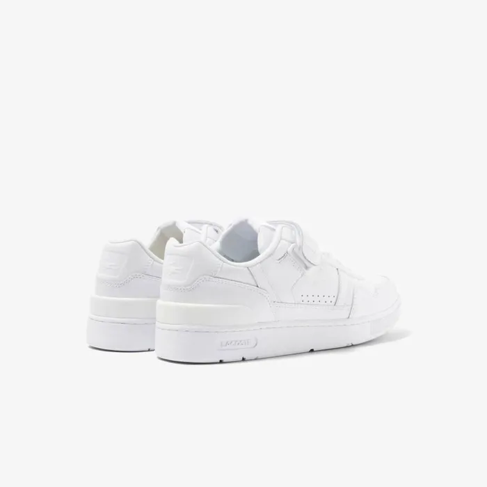 Sneakers Men Lacoste Men039s TClip Velcro Leather Sneakers Whitewhite 21g