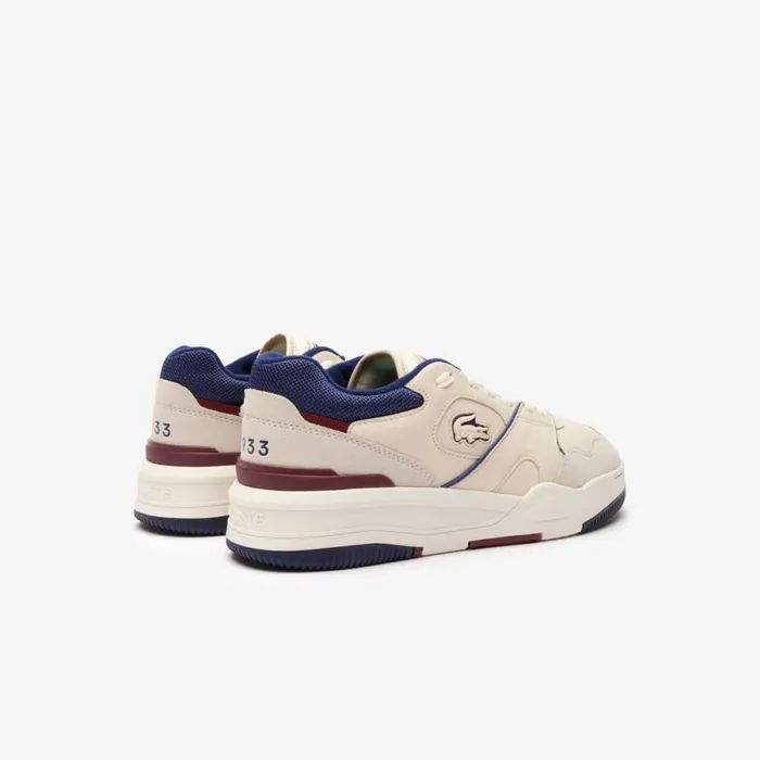 Sneakers Men Lacoste Mens Lineshot Eyelet Upper Sneakers Off Whitenavy Wn1