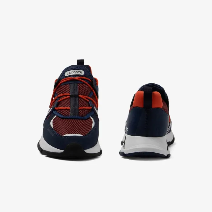 Sneakers Men Lacoste Mens Textile Lace System L003 Sneakers Burgnvy T2n