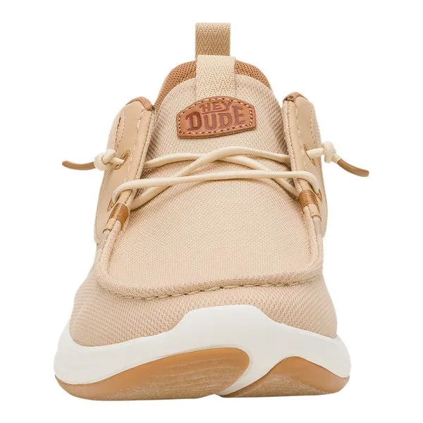 Sneakers Wally Drift Mesh Irish CreamWhite 8211 heydude Apparel