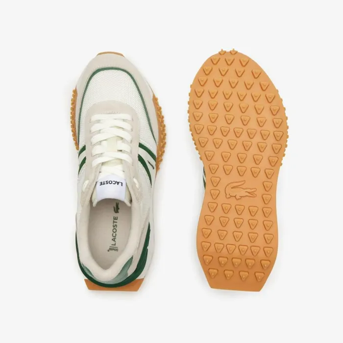 Sneakers Women Lacoste Women039s LSpin Deluxe Contrasted Sneakers Whitegreen 082