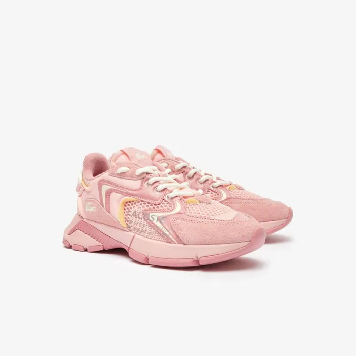 Sneakers Women Lacoste Women039s L003 Neo Contrasted Sneakers Pnkpnk 13c