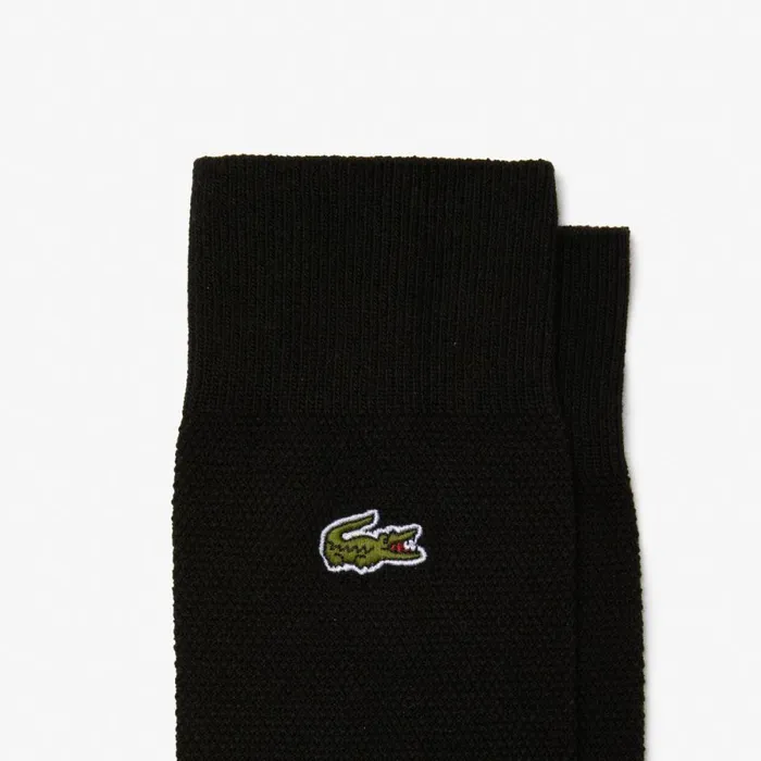 Socks MenWomen Lacoste Unisex 3Pack HighCut Socks Black 031