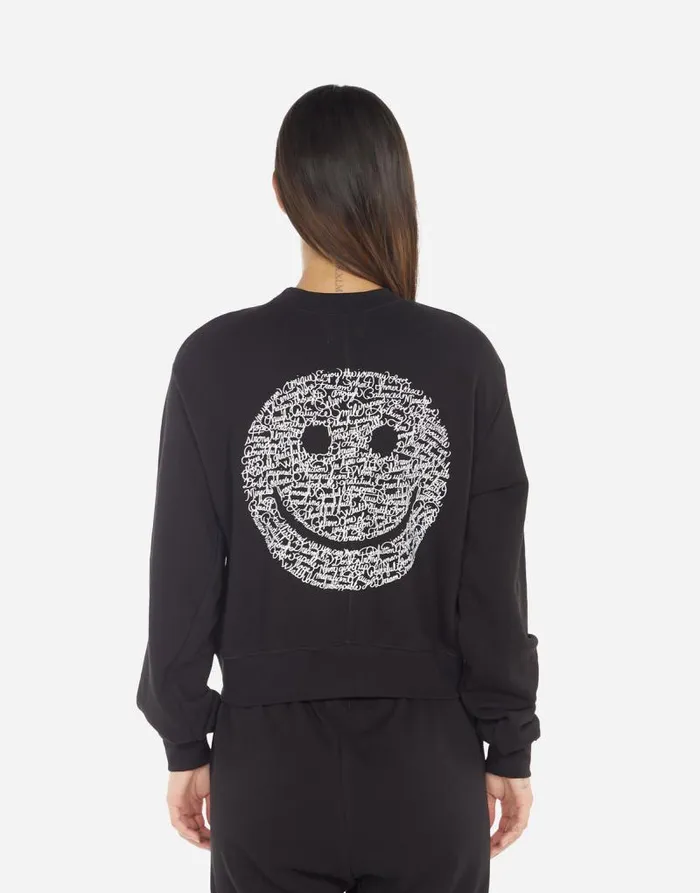 Spalding Positive Happyface Black Women Lauren Moshi Long Sleeve