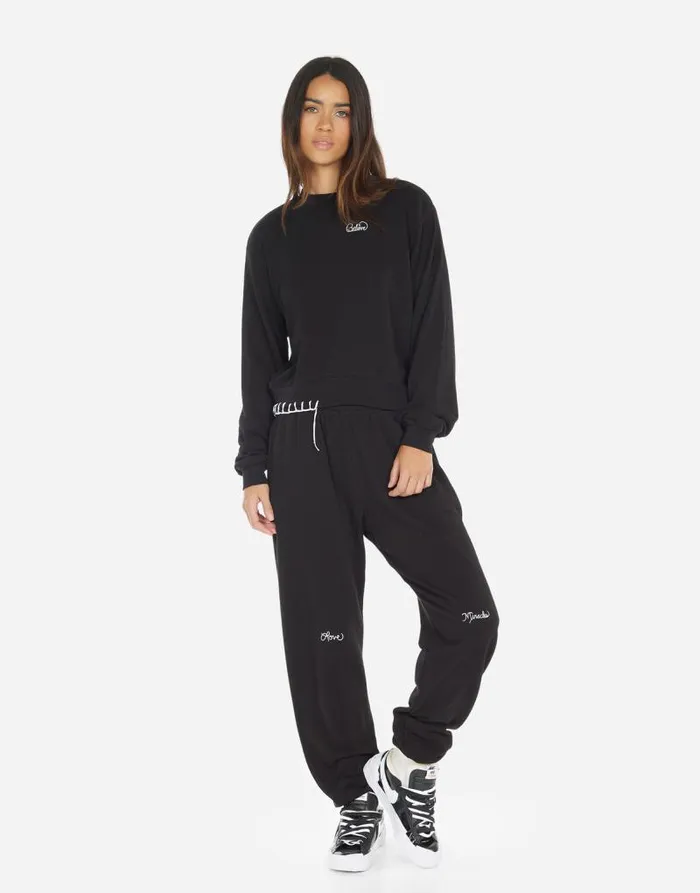 Spalding Positive Happyface Black Women Lauren Moshi Long Sleeve