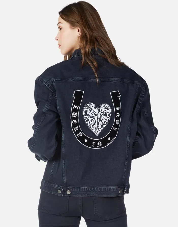 Spencer Lucky In Love Vintage Black Women Lauren Moshi Jackets