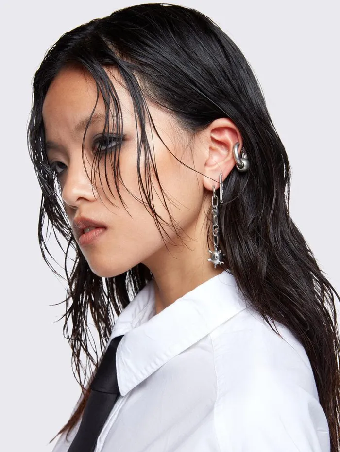 Spiked Arsenal Earring Set Women Minga London Jewelry