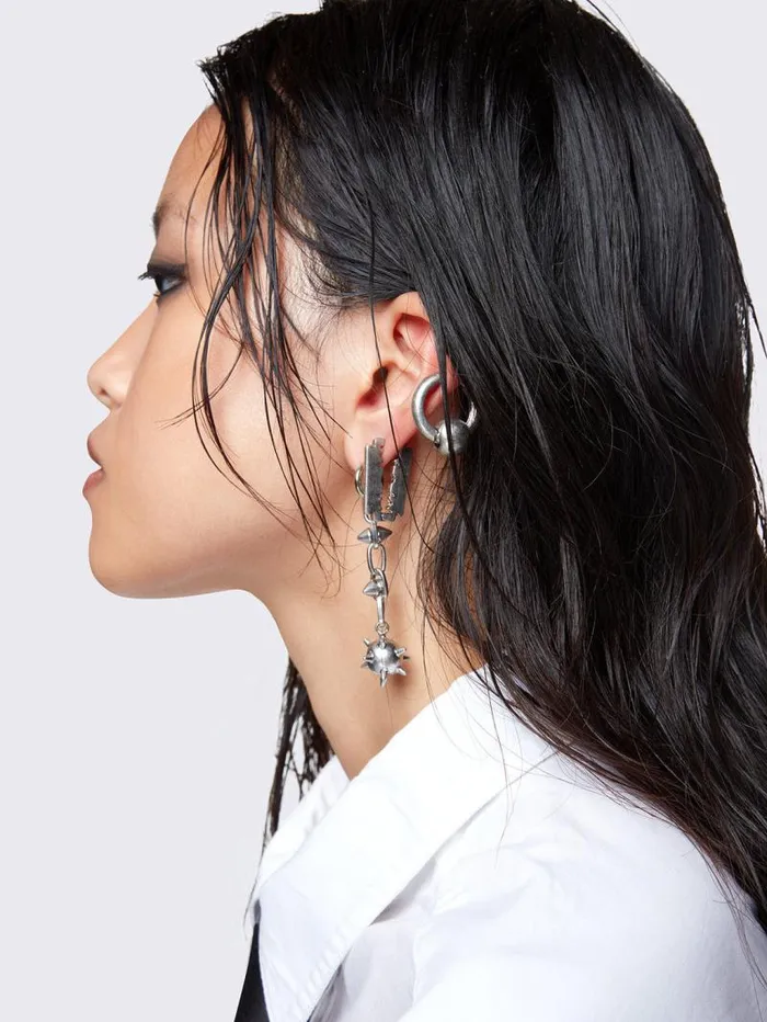 Spiked Arsenal Earring Set Women Minga London Jewelry