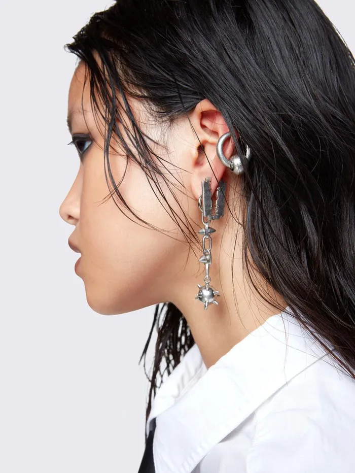 Spiked Arsenal Earring Set Women Minga London Jewelry