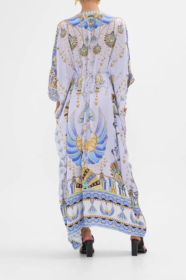 SPLIT SLEEVE KAFTAN WITH HARDWARE UNDER SCARAB SKIES Under Scarab Skies Womens Camilla Resort Wear