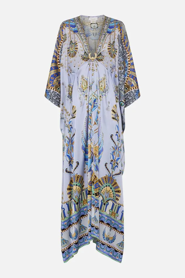 SPLIT SLEEVE KAFTAN WITH HARDWARE UNDER SCARAB SKIES Under Scarab Skies Womens Camilla Resort Wear