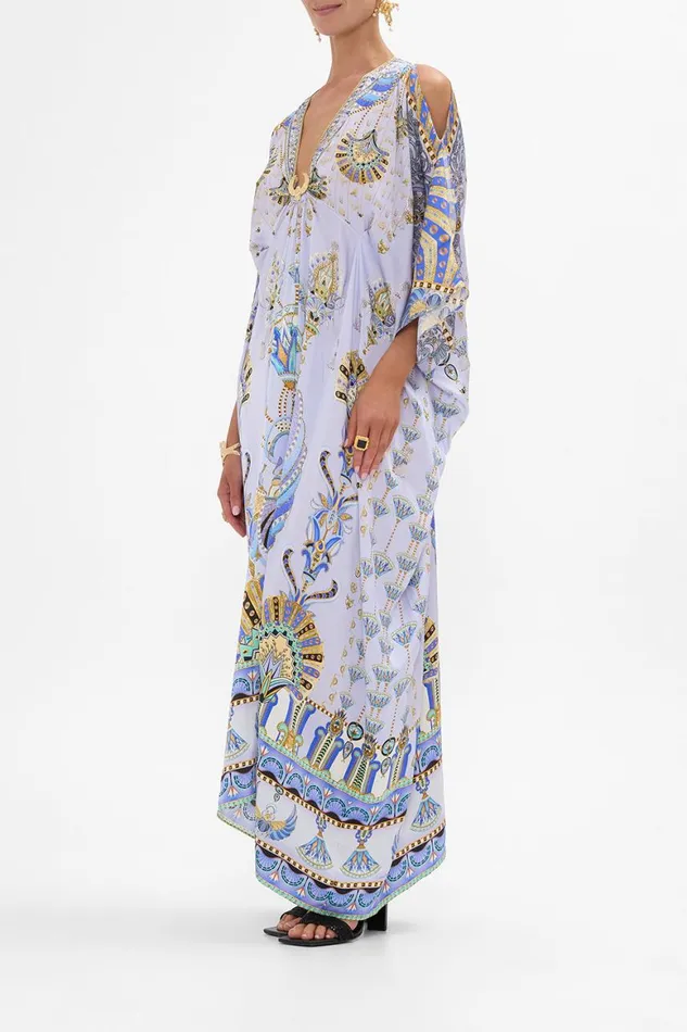 SPLIT SLEEVE KAFTAN WITH HARDWARE UNDER SCARAB SKIES Under Scarab Skies Womens Camilla Resort Wear