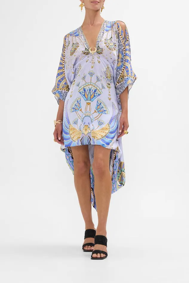 SPLIT SLEEVE KAFTAN WITH HARDWARE UNDER SCARAB SKIES Under Scarab Skies Womens Camilla Resort Wear