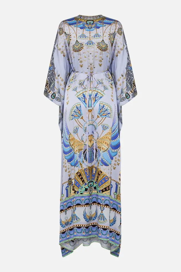 SPLIT SLEEVE KAFTAN WITH HARDWARE UNDER SCARAB SKIES Under Scarab Skies Womens Camilla Resort Wear