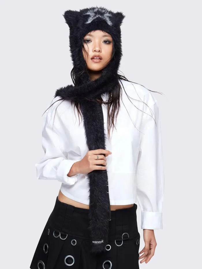 Starry Fluffy Beanie Women Minga London Hats and Hair Pieces