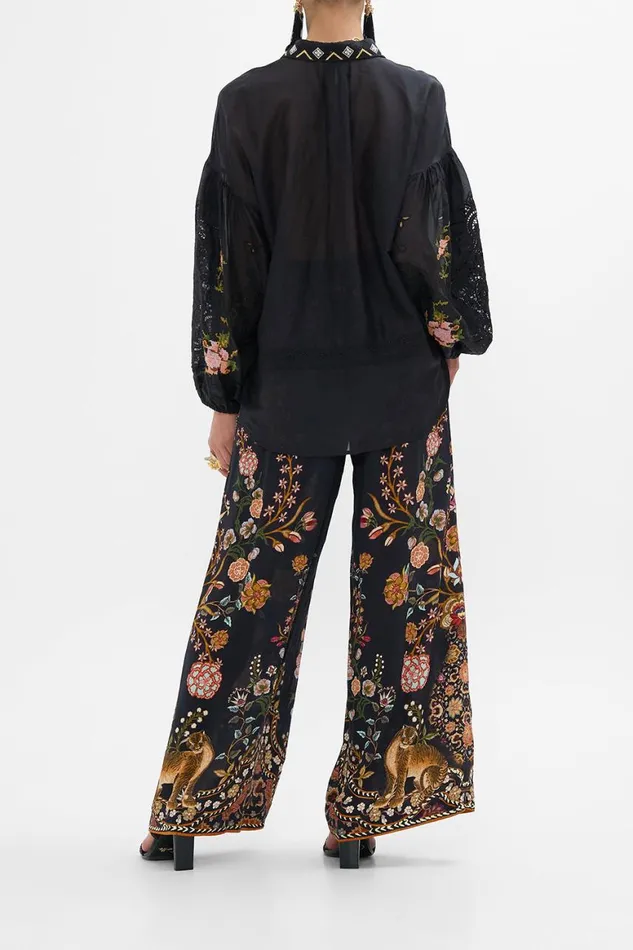STRAIGHT LEG RELAXED TROUSER LOOM TO TOMB Loom To Tomb Womens Camilla Pants
