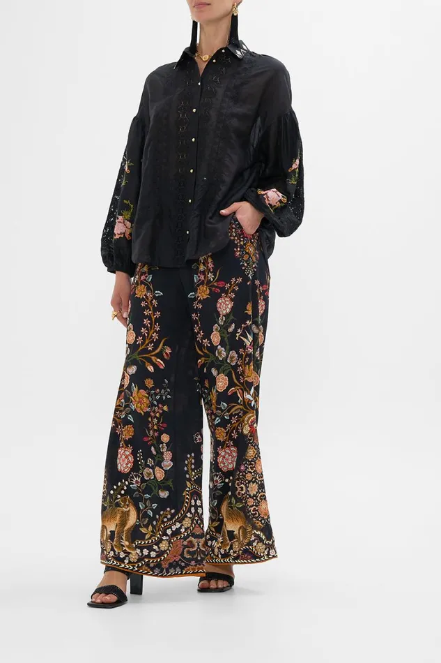 STRAIGHT LEG RELAXED TROUSER LOOM TO TOMB Loom To Tomb Womens Camilla Pants