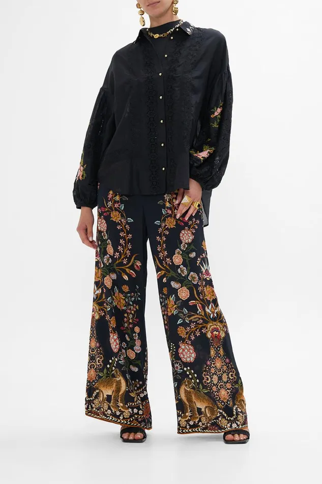 STRAIGHT LEG RELAXED TROUSER LOOM TO TOMB Loom To Tomb Womens Camilla Pants