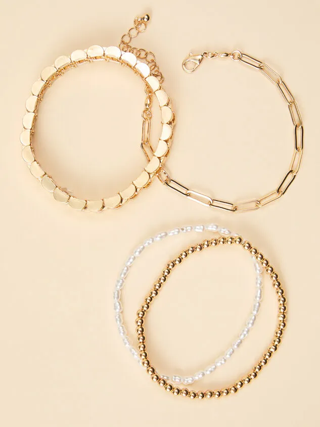 Stretch Bracelet Pack Gold Women Altar039d State Bracelets Stretch Bracelet Pack Gold Women Altar039d State Bracelets