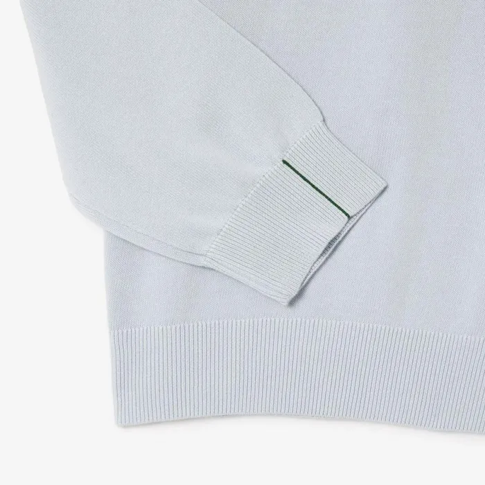 Sweaters and Sweatshirts Men Lacoste Crew Neck Cotton Sweater Phoenix Blue J2g