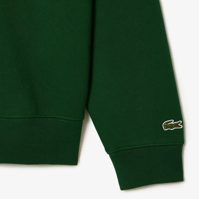 Sweaters and Sweatshirts Men Lacoste Men039s Printed Hoodie Pine Green 132