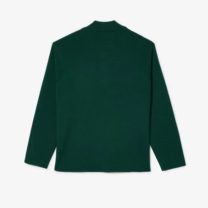 Sweaters and Sweatshirts MenWomen Lacoste Lacoste X Le FLEUR Long Sleeved Polo Green 3m2