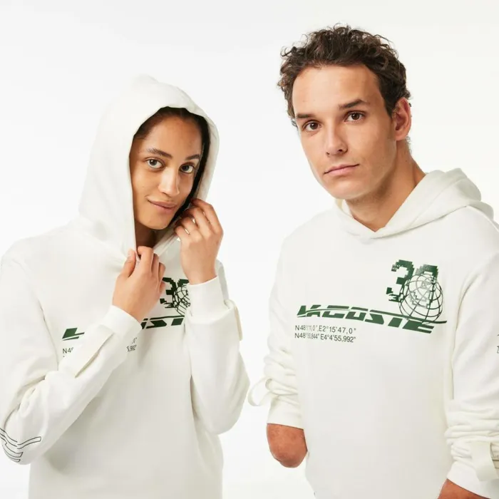 Sweaters and Sweatshirts MenWomen Lacoste Unisex Lacoste Sport X Tho Curin Cotton Sweatshirt White 70v