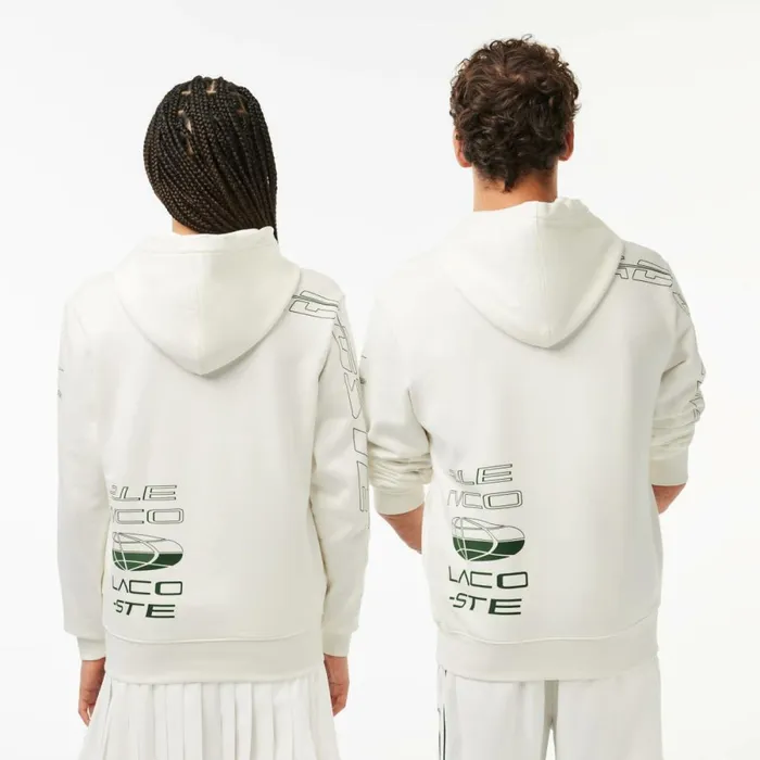 Sweaters and Sweatshirts MenWomen Lacoste Unisex Lacoste Sport X Tho Curin Cotton Sweatshirt White 70v