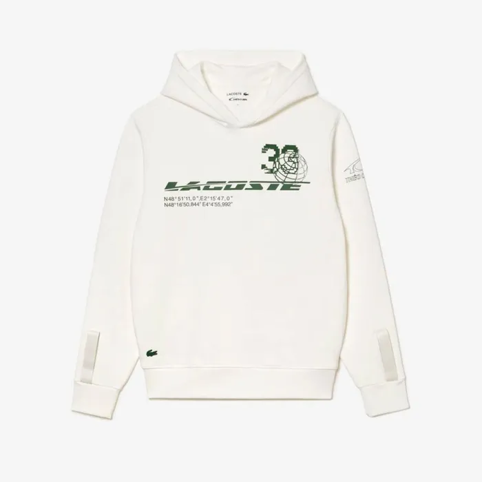 Sweaters and Sweatshirts MenWomen Lacoste Unisex Lacoste Sport X Tho Curin Cotton Sweatshirt White 70v