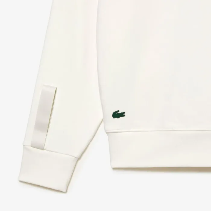 Sweaters and Sweatshirts MenWomen Lacoste Unisex Lacoste Sport X Tho Curin Cotton Sweatshirt White 70v