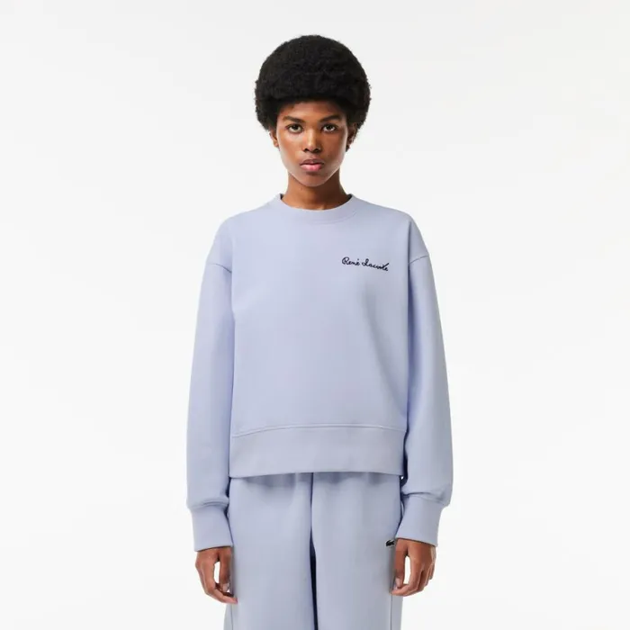 Sweaters and Sweatshirts Women Lacoste Women039s Oversized Double Face Sweatshirt Phoenix Blue J2g Sweaters and Sweatshirts Women Lacoste Women039s Oversized Double Face Sweatshirt Phoenix Blue J2g
