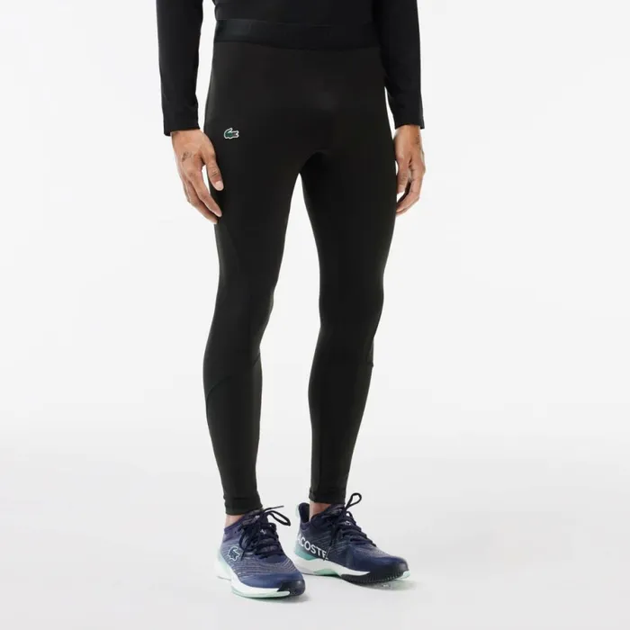 Sweatpants and Trousers Men Lacoste Men039s Branded Recycled Fiber Sport Leggings Black 031