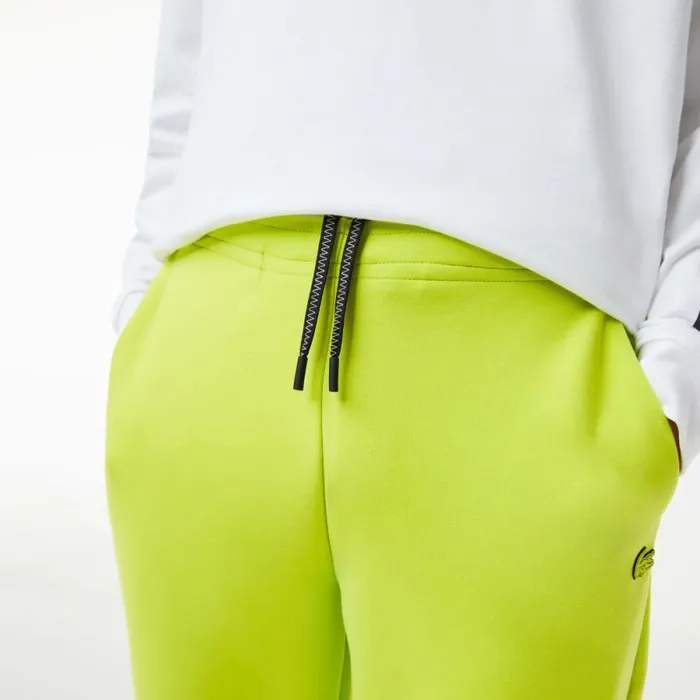 Sweatpants and Trousers Men Lacoste Men039s Reflective Print Joggers Yellow 90v