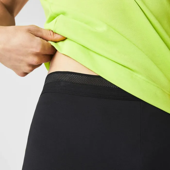 Sweatpants and Trousers Men Lacoste Men039s SPORT Thermal Leggings Black Yellow 60r