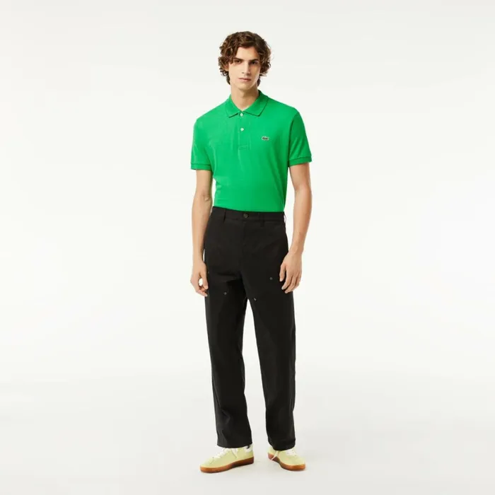 Sweatpants and Trousers Men Lacoste Men039s Straight Fit Cotton Twill Cargo Pants Black 031 Sweatpants and Trousers Men Lacoste Men039s Straight Fit Cotton Twill Cargo Pants Black 031