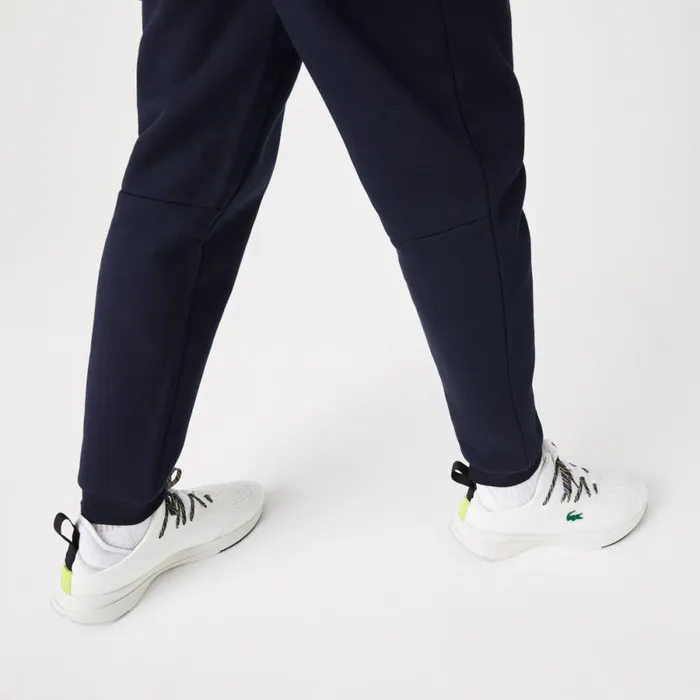 Sweatpants and Trousers Men Lacoste Mens Organic Cotton Sweatpants Navy Blue 166